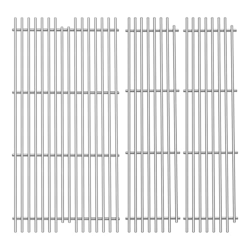1 Pack 54911 Cooking Grid Grates with 2 Pack 54921 Replacement for Viking VGBQ 30 in T Series