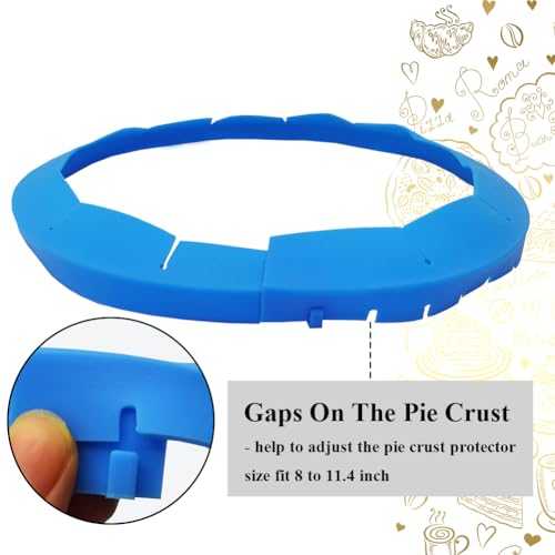 Adjustable Pie Crust Shields