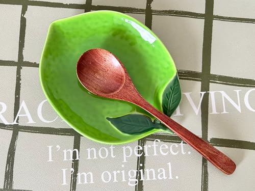 Ceramic Spoon Rest for Stove Top & Kitchen Counter Spoon Holder for Stove & Cooking Spoon Holder for Ladle Cute Coffee Spoon Rest Utensil Rest Spatula Rest