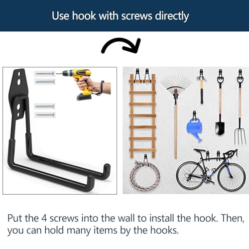 Strong Magnetic Garage Hook (2 Count)