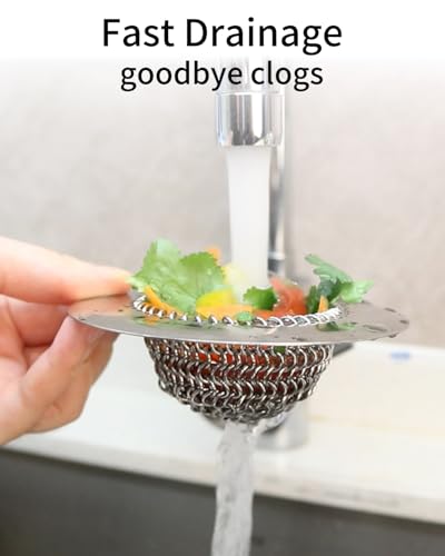 4 Pcs Kitchen Sink Drain Strainer (4 Count)
