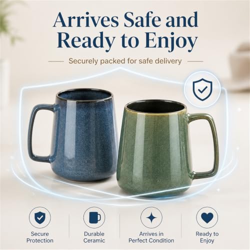 Extra Large Tall Coffee Mugs with Handle (39.99 Count)