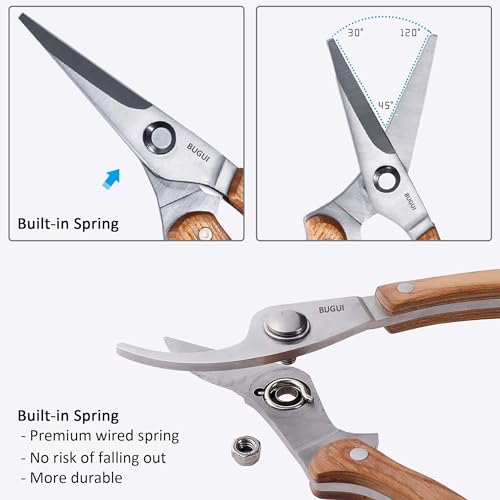 Wood Handle Garden Shears