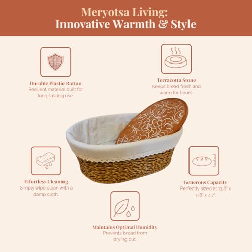 Bread Basket with Warmer