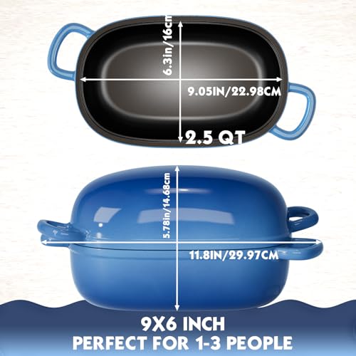 Dutch Oven 9x6 Inch
