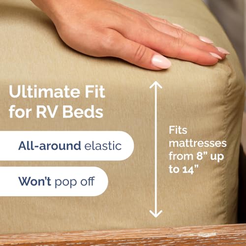 Short Queen Size 4 Piece Bed Sheet Set