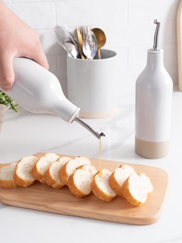 16oz Ceramic Oil Dispenser Bottle