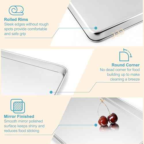 Baking Sheet with Rack Set (6 Count)