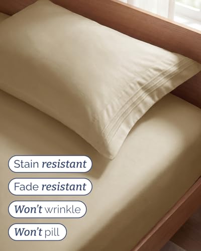 Twin Size 3 Piece Sheet Set