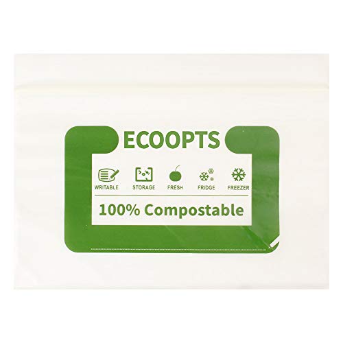 100% Compostable Snack Zip Bag