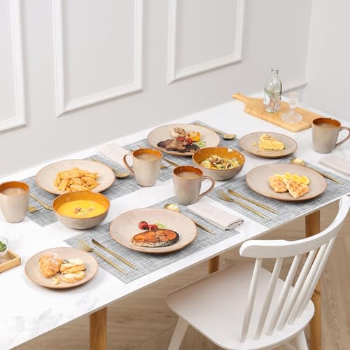 Ceramic Salad Bowls Set for Kitchen