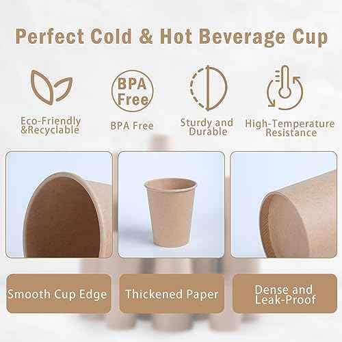 1000 Count 12 oz Paper Cups