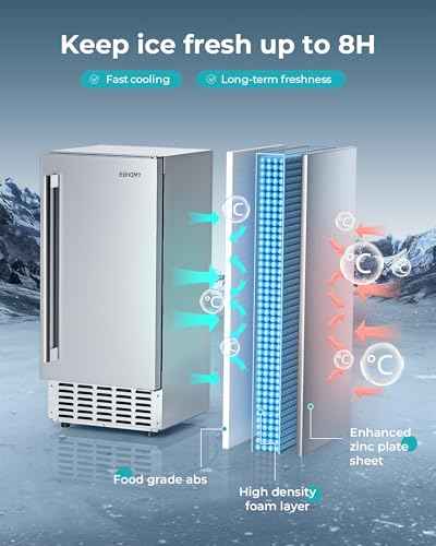 Under Counter Nugget Ice Maker Machine