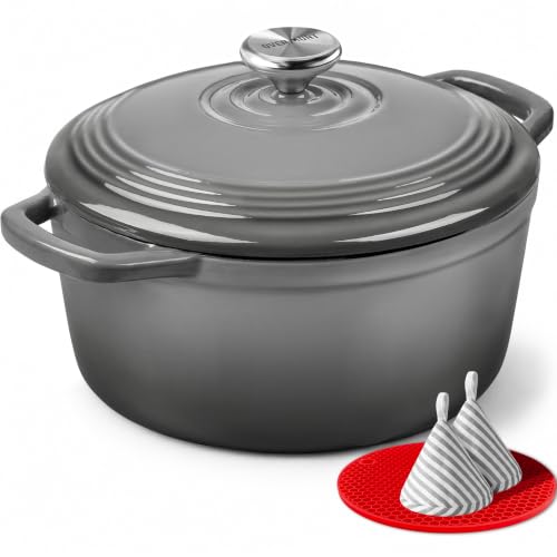 Enameled Cast Iron Dutch Oven