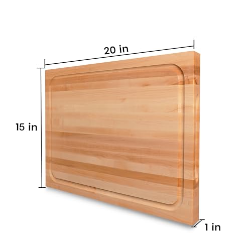 Hard Maple Wood Cutting Board for Kitchen