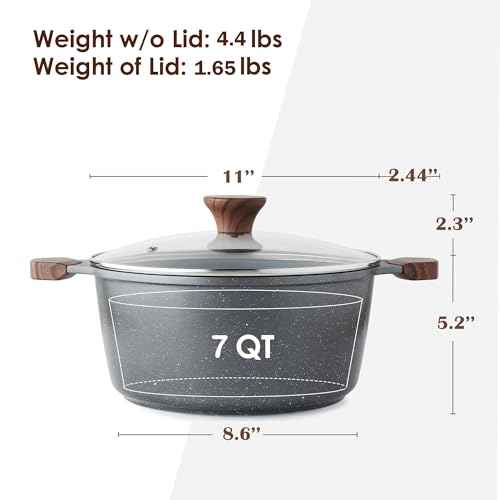 Nonstick Stock Pot with Lid