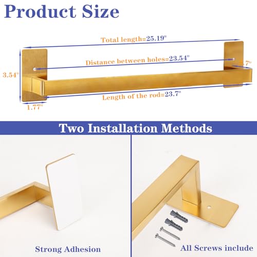 Bathroom Towel Bar Self Adhesive