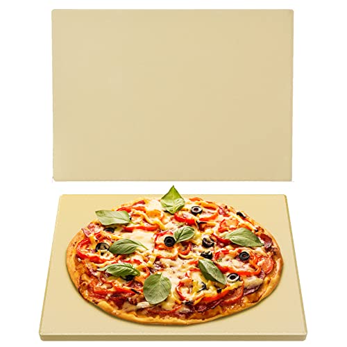 15"x12" Pizza Stone for BBQ Oven Grill