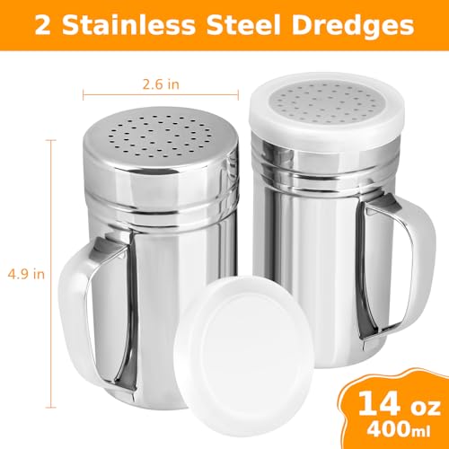 2pcs Stainless Steel Dredge