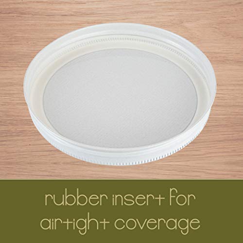 1 Gallon Glass Jar with Lid (2 Count)