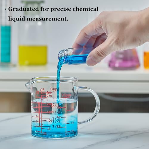 Ackers Mirror Graduated Glass Measuring Cup
