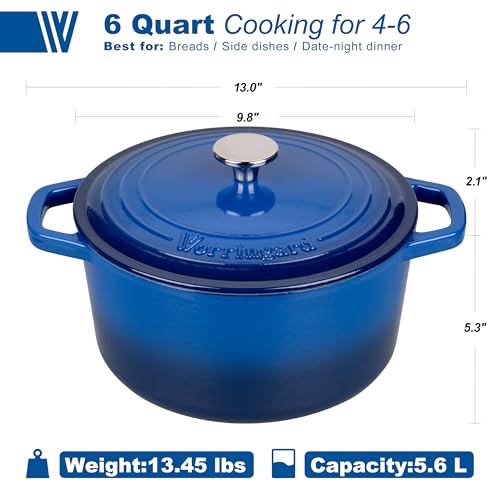 Enameled Cast Iron Dutch Oven Pot with Lid