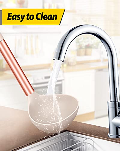 Silicone Soup Ladle Spoon (2 Count)