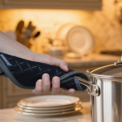 Oven Mitts and Pot Holders Sets 6pcs (6 Count)
