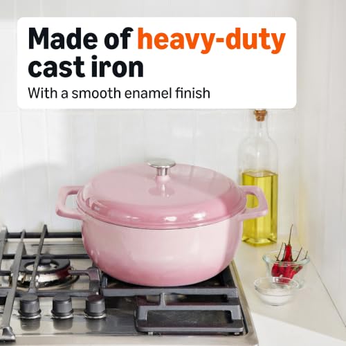 Enameled Cast Iron Dutch Oven Pot with Lid
