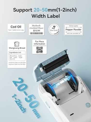 B1 Label Maker Machine with 3 Tapes