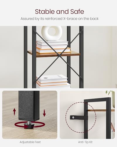 5 Tier Bookshelf