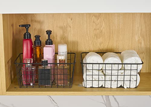 Wire Kitchen Storage Basket 4 Packs