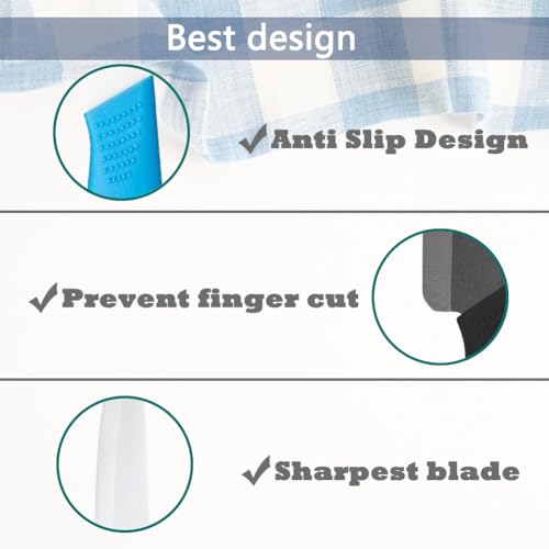 Kitchen Ceramic Knife Set with Sheaths