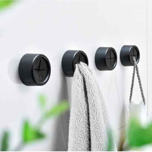 Adhesive Kitchen Dish Towel Hooks (4 Count)