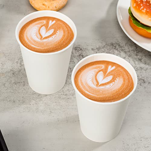 500 Pack 12 oz Disposable Paper Coffee Cups (500 Count)