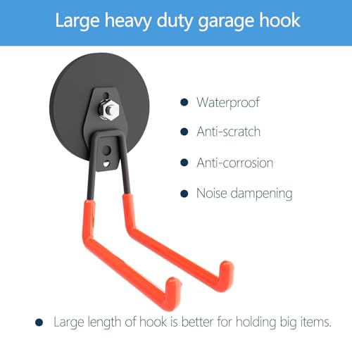 Heavy Duty Large Magnetic Hooks (2 Count)