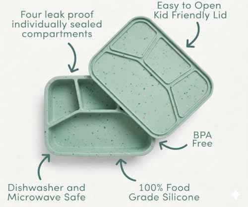 Leak Proof Square Bento Box Food