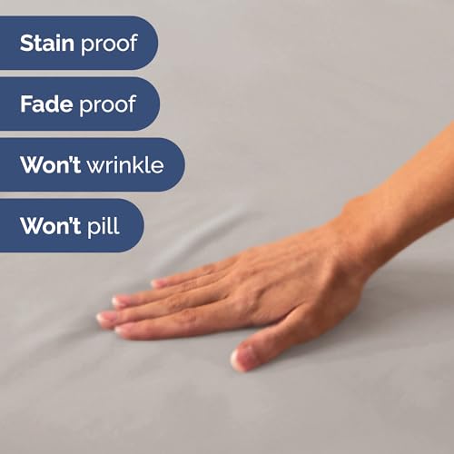 Short Queen Size 4 Piece Bed Sheet Set