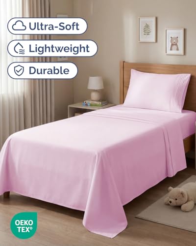 Twin Size 3 Piece Sheet Set