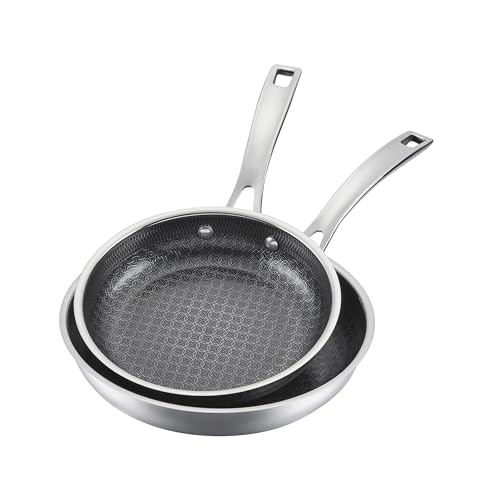 Hybrid Stainless Steel Pans (2 Count)
