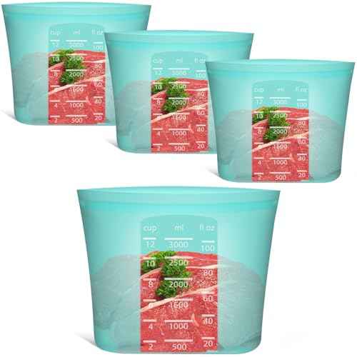 Reusable Food Storage Bags Extra Large (4 Count)