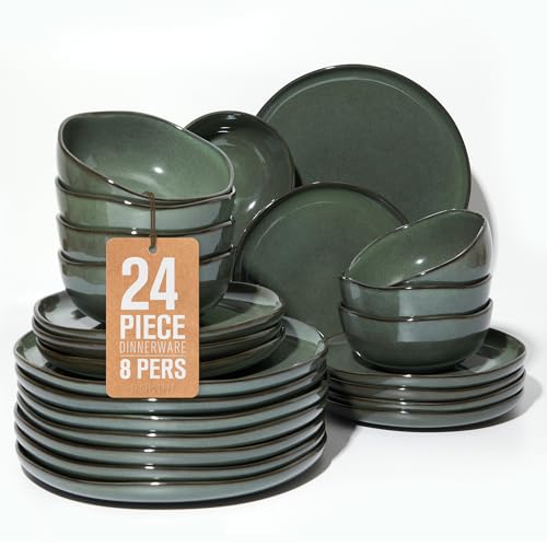 Stoneware Dinnerware Sets for 8