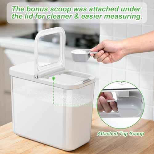 Rice Flour Storage Container