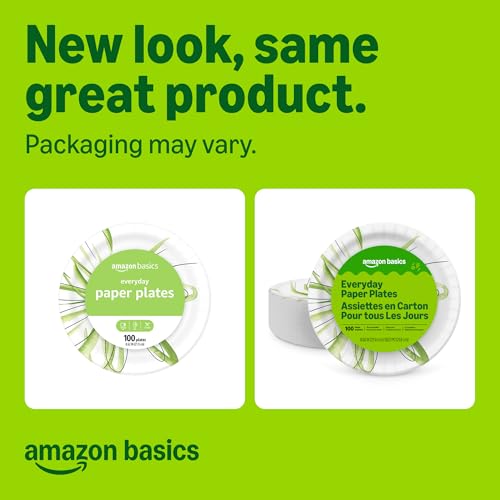 Everyday Disposable Paper Plates (100 Count)