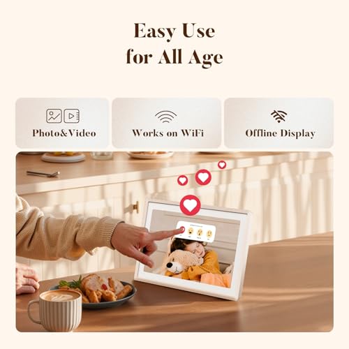 Sand 11'' 2K WiFi Digital Picture Frame