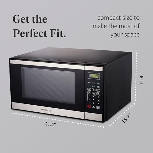1.1 Cu. Ft. Countertop Microwave Oven