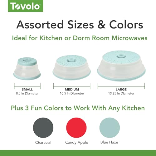 Collapsible Microwave Splatter Cover