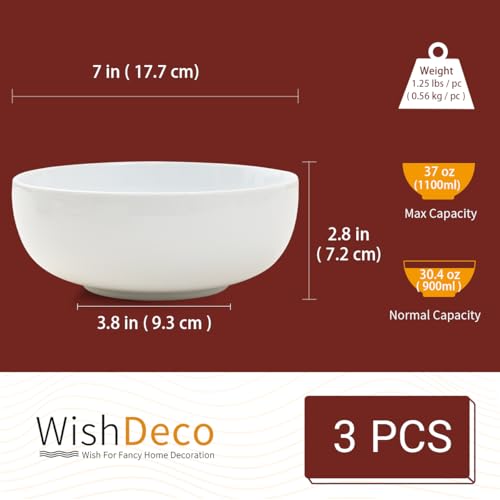 Large Soup Bowls Set of 3 (3 Count)