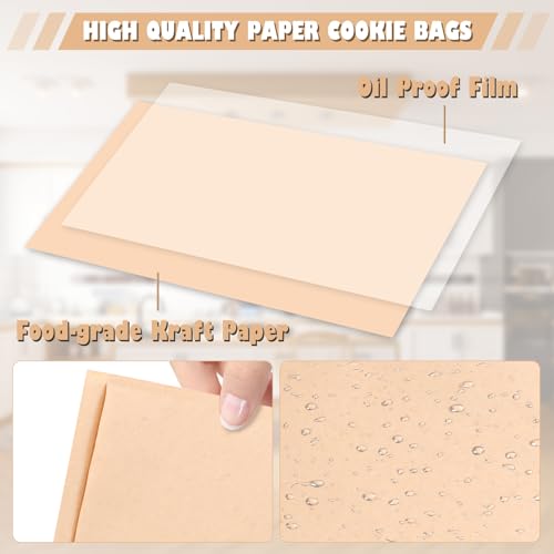800 Pack Wax Paper Bags 6x7 inch (800 Count)