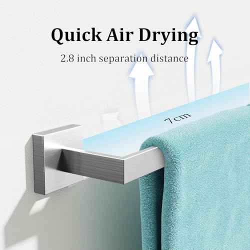 28 Inch Towel Bar for Bathroom Wall Mounted
